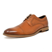 Wholesale Men's Formal Genuine Leather Lace-up Oxford Dress Shoes